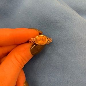 David Yurman citrine ring